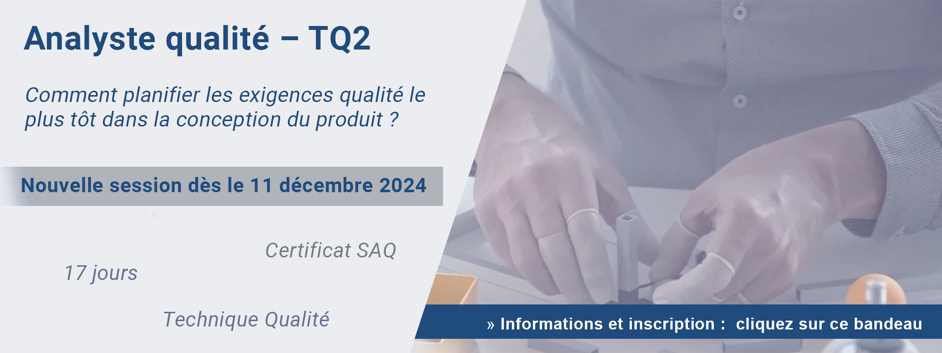 Analyste qualité – TQ2