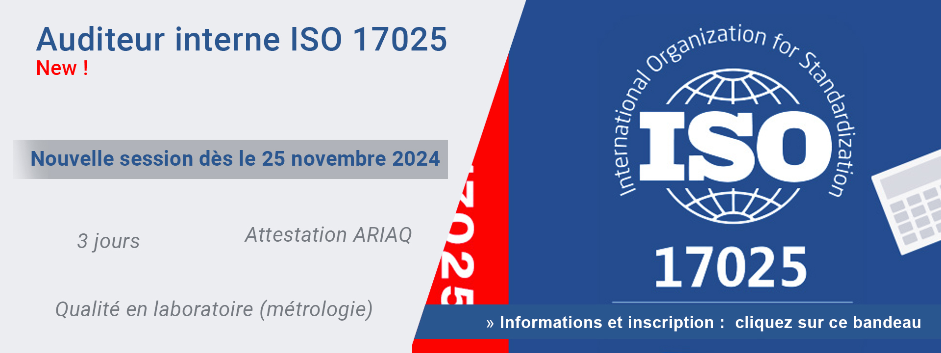 Auditeur interne ISO 17025